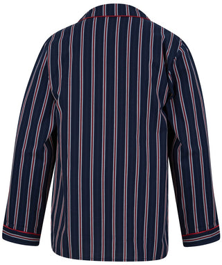 Woven Stripe Button Through Tailored Pyjama WR66802
