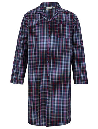 Traditional Woven Check 42" Nightshirt WR02805