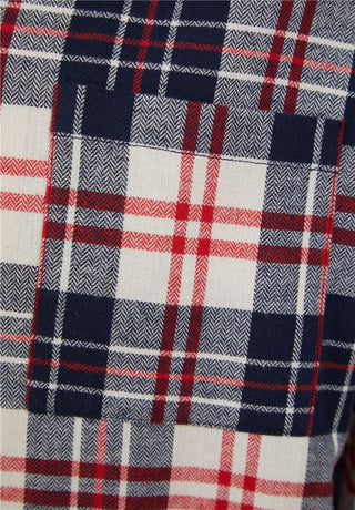 Brushed Checked 42" Woven Nightshirt WR88820