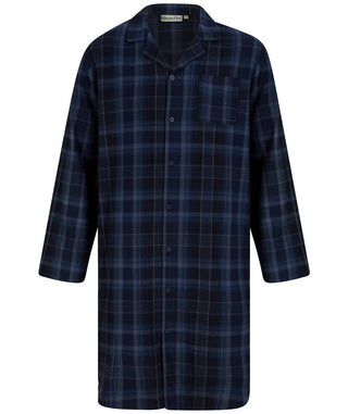 Brushed Checked 42" Woven Nightshirt WR88820