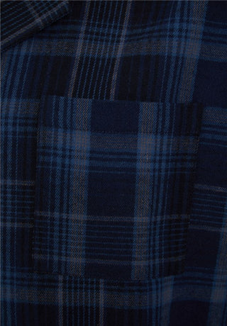 Brushed Checked 42" Woven Nightshirt WR88820