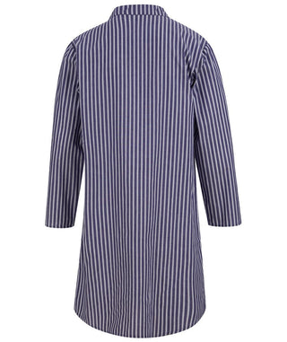 Woven Stripe 42" Button Through Nightshirt WR88825