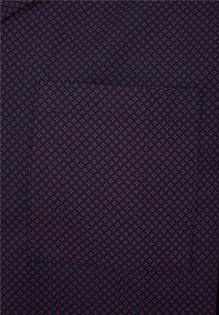 Diamond Geo Print Tailored Button Through Woven Pyjama WR88833