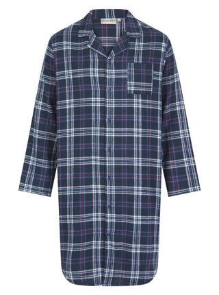 Brushed Check 42" Woven Nightshirt WR04800
