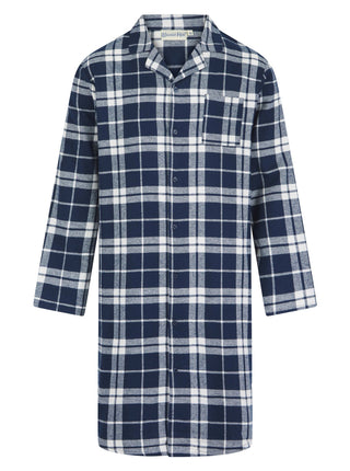 Brushed Check 42" Woven Nightshirt WR04801