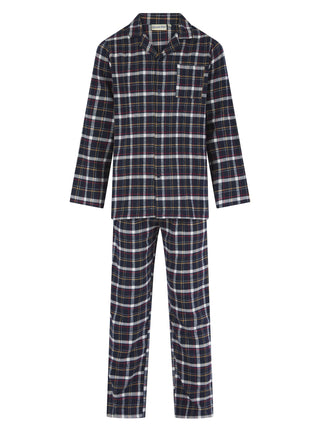 Brushed Check Print Woven Tailored Pyjama WR04806