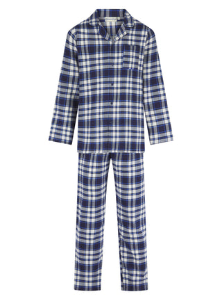 Brushed Check Print Woven Tailored Pyjama WR04811
