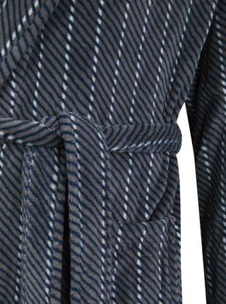 Stripe Flannel Fleece 32" Bedjacket WR1830