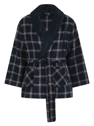 Stripe Flannel Fleece 32" Bedjacket WR1835
