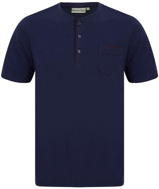 Diamond Geo Print Jersey Top & Woven Trouser Pyjama Set WR88832